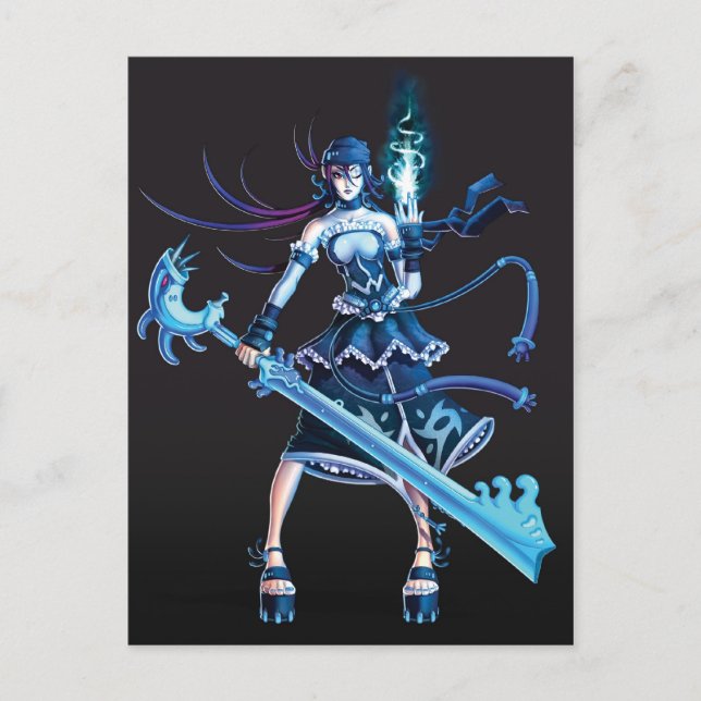 Carte Postale Anime Pirate Girl (Devant)