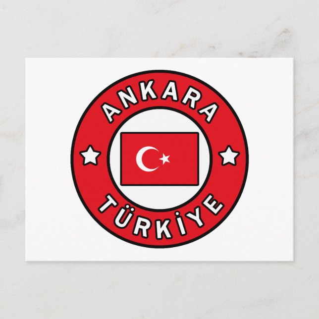 Carte Postale Ankara Türkiye (Devant)