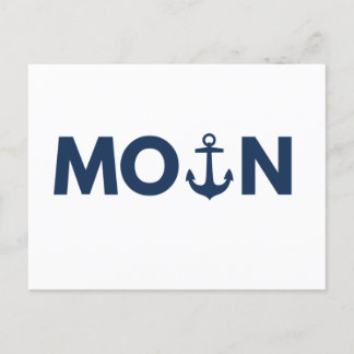 Carte Postale Anker Moin Allemagne du Nord Lumières du Nord