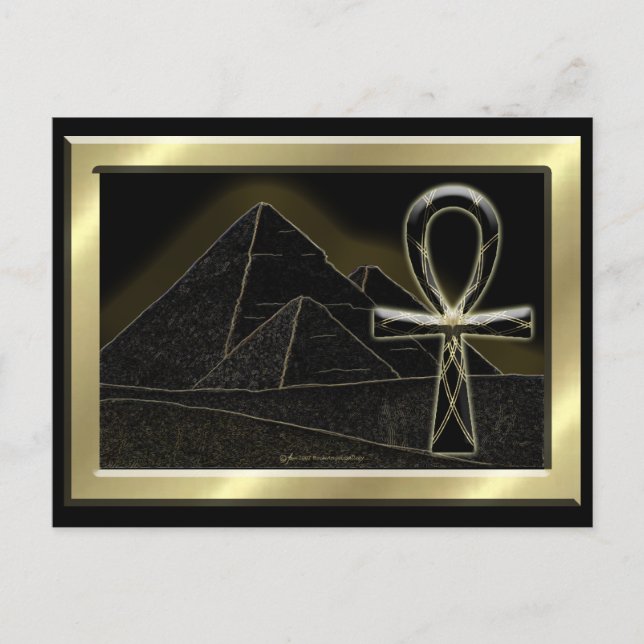 Carte postale Ankh Pyrimid (Devant)