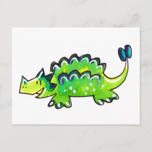 Carte Postale Ankylosaurus (Devant)