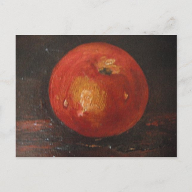 Carte postale Ann Hayes Peinture Apple (Devant)