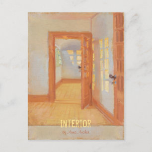 Carte Postale Anna Ancher Interior Brøndum, annexe CC0042
