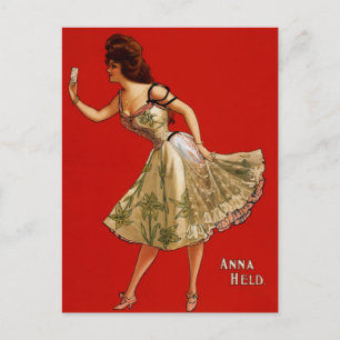 Carte Postale Anna Held