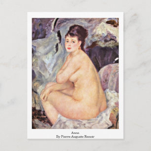 Carte Postale Anna Par Pierre-Auguste Renoir