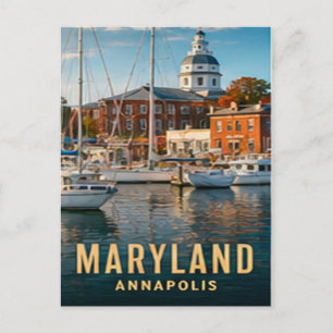 Carte Postale Annapolis Maryland Patrimoine de la Chesapeake