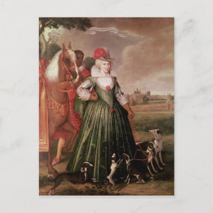 Carte Postale Anne de Danemark, 1617