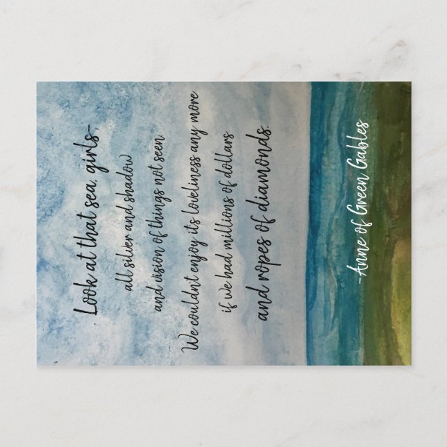 Carte postale Anne of Green Gables (Devant)