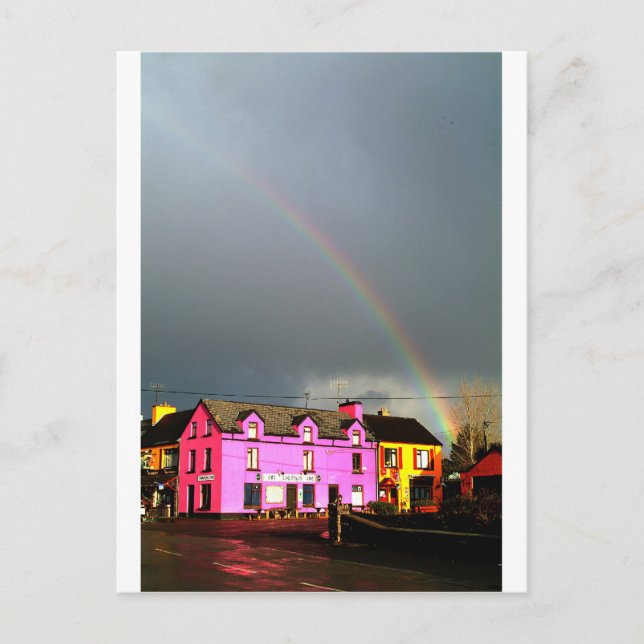 Carte Postale Anneau arc-en-ciel Sneem Kerry (Devant)