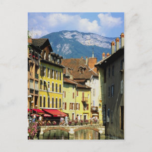 Carte Postale Annecy et Alpes en été, Savoie, France