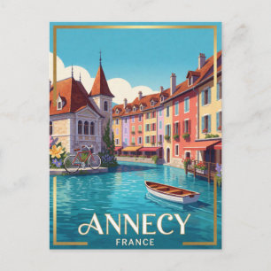 Carte Postale Annecy France Voyage Historique