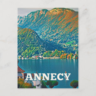 Carte Postale Annecy Photo Vintage 