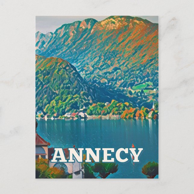 Carte Postale Annecy Photo Vintage  (Devant)