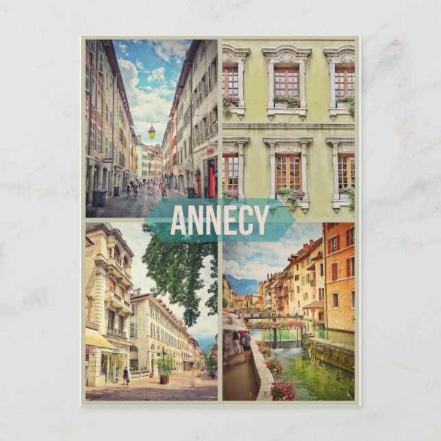 Carte postale Annecy (Portrait) (Devant)