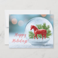 Année du Cheval de Feu 2026 : Globe de Neige Festi