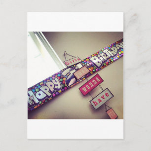 Carte Postale Anniversaire 21 ans