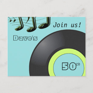 Carte Postale Anniversaire 50 ans