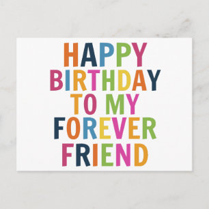 Carte Postale Anniversaire d'amis 