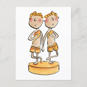 Carte Postale Anniversaire de bronze
