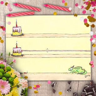 Carte Postale Anniversaire de Chameleon