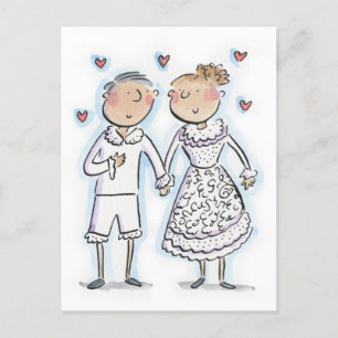 Carte Postale Anniversaire de dentelle