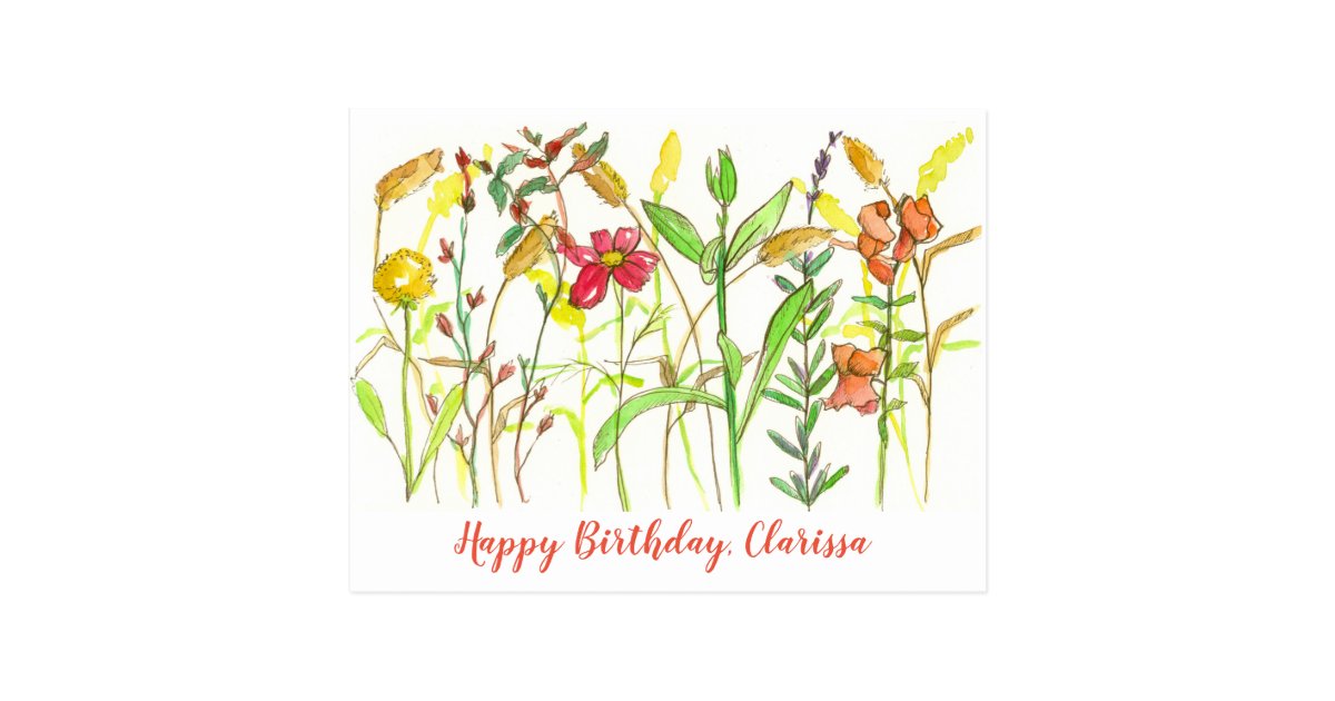 Carte Postale Anniversaire De Fleurs Botaniques D Automne Joyeux Zazzle Fr Carte Postale Anniversaire De Fleurs Botaniques D Automne Joyeux Zazzle Fr