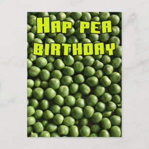 Carte Postale Anniversaire de Hap Pea