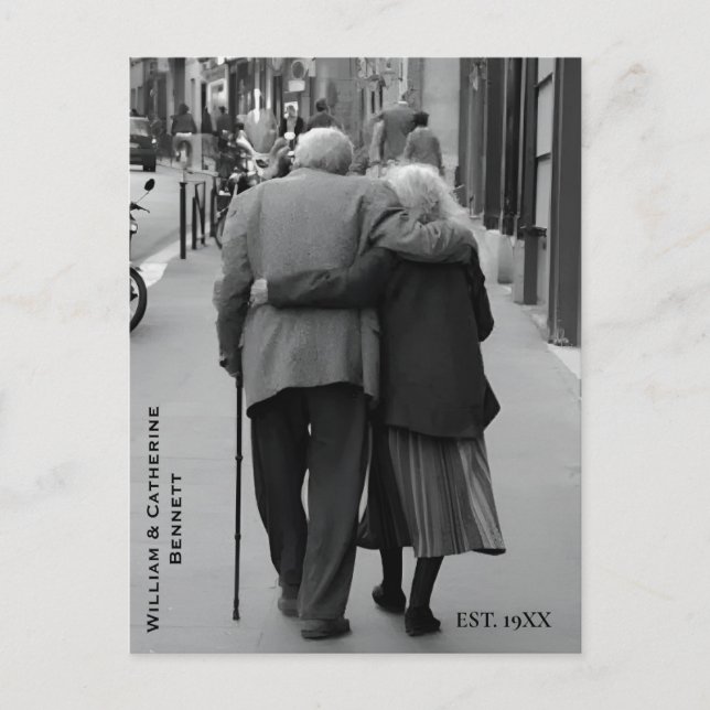 Carte Postale Anniversaire de mariage (Devant)