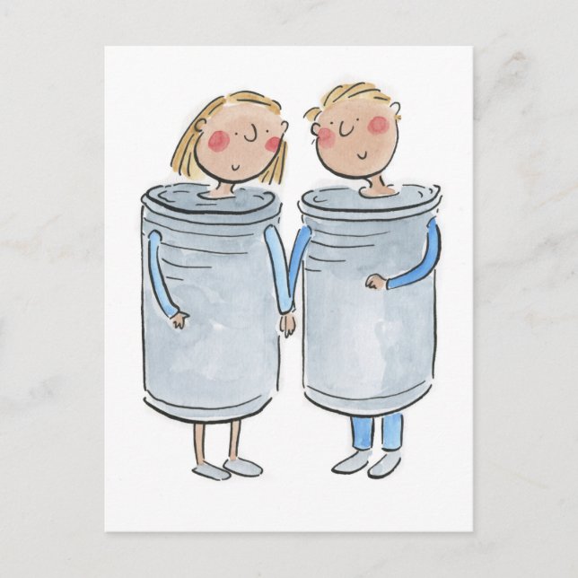 Carte Postale Anniversaire de noces d'étain (Devant)