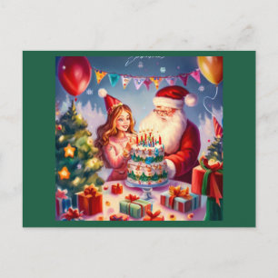 Carte Postale Anniversaire de Noël 8