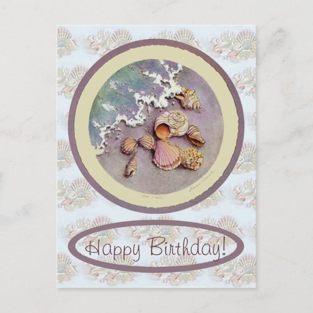 CARTE POSTALE ANNIVERSAIRE DE SHARON SHARPE (Devant)