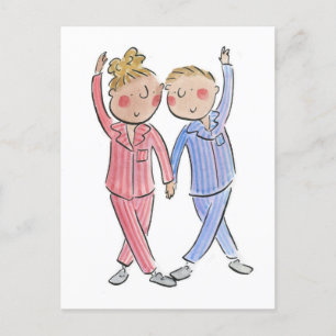 Carte Postale Anniversaire de soie