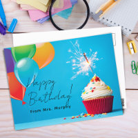 Anniversaire des enfants de l'enseignant