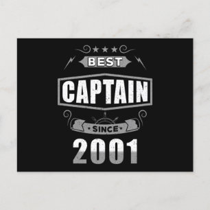 Carte Postale Anniversaire du capitaine – meilleur capitaine dep