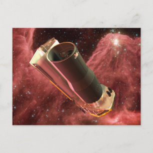 Carte Postale Anniversaire du télescope Spitzer
