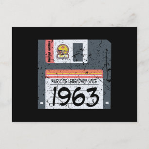 Carte Postale Anniversaire nerd 196