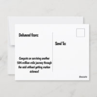 Anniversaire Orbit - Casquette du Globe Party