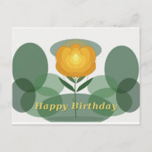 Anniversaire rose dorée