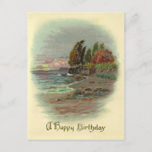 Carte Postale Anniversaire vintage