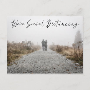 Carte Postale Annonce de date de mariage avec photo de distancia