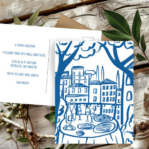 Carte Postale ANNONCE DE DÉMÉNAGEMENT Nouvelle Adresse Apparteme