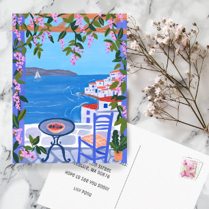 Carte Postale ANNONCE DE DÉMÉNAGEMENT Nouvelle Maison Île Terras