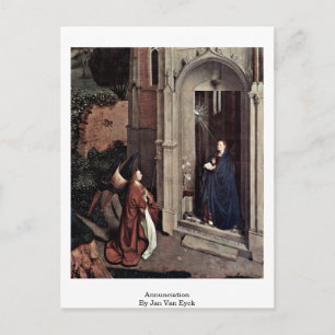 Carte Postale Annonce Par Jan Van Eyck