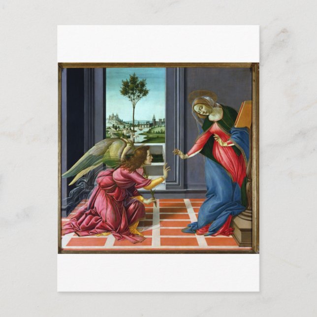 Carte Postale Annonce par Sandro Botticelli (Devant)