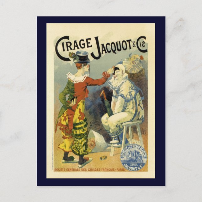 Carte Postale Annonce vintage Lucien Lefévre (Devant)