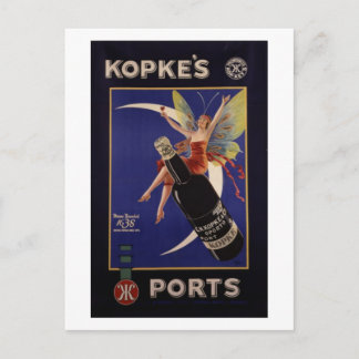 Carte Postale Annonce vintage Ports de Kopke