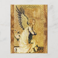 ANNONCIATION ANGEL Parchemin