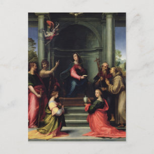 Carte Postale Annonciation avec les saints, 1515