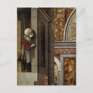 Carte Postale Annonciation avec saint Émidius, 1486
