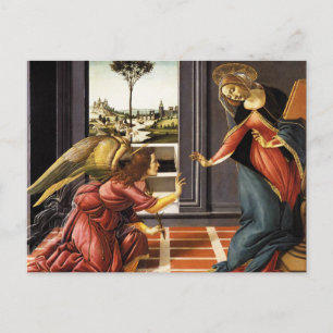 Carte postale Annonciation Botticelli